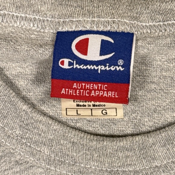 Vintage 90s Champion Harvard University College Heather Gray T-Shirt Adult Large - Picture 4 of 10